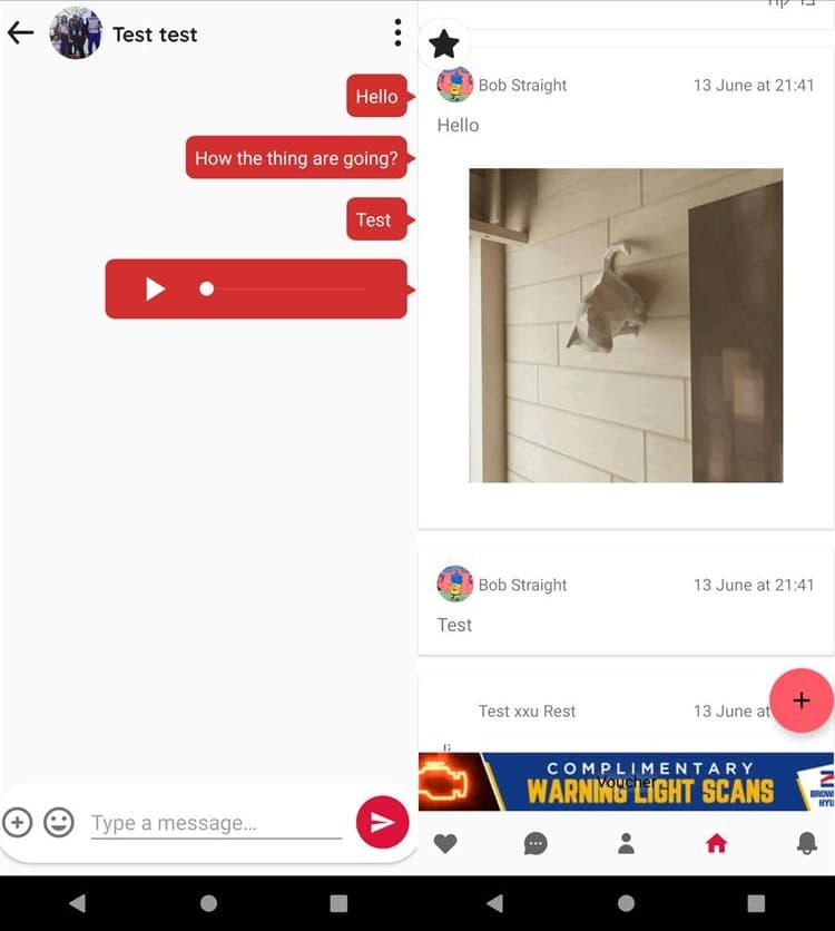 Inclusive dating app with voice interaction
