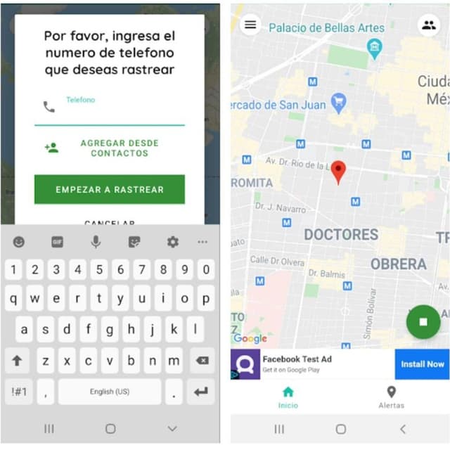 Family location app with alerts and real-time monitoring